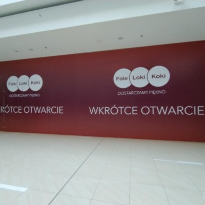 oklejanie witryn sklepowych Warszawa