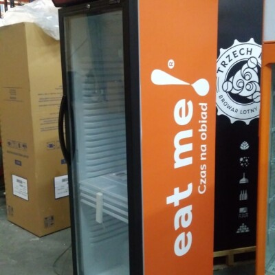 Branding lodówek Eat ME