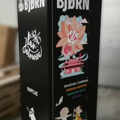 Branding zabudowy Bjorn identyfikacja wizualna marka