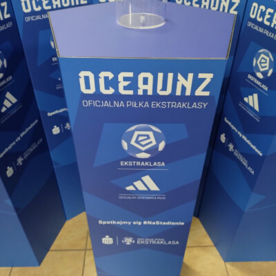 Stand meczowy Ekstraklasa