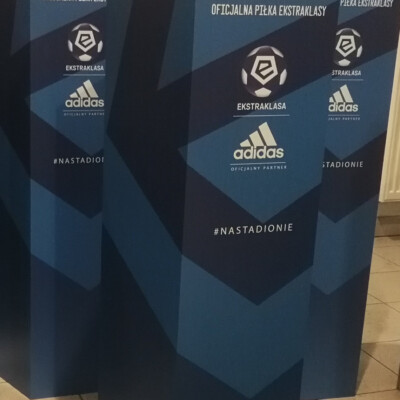 Stand meczowy Ekstraklasa